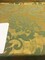 1 Yard Green Gold Jacobean Reversible Drapery Fabric 56 Inches Width
